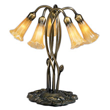Meyda 14931 Favrile Lily Table Lamp