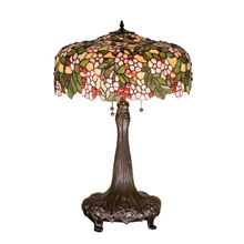 Meyda 15404 Tiffany Cherry Blossom Table Lamp