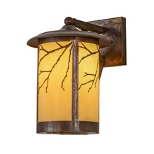 Meyda 154258 Fulton 10"W Branches Solid Mount Wall Sconce