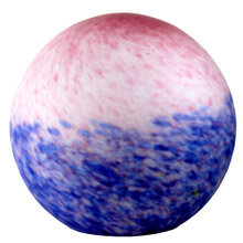 Meyda 16042 Pate-De-Verre 6"W Pink/Blue Orb Shade