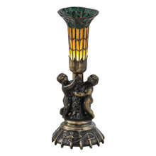 Meyda 18451 Cherub Tiffany Mini Lamp