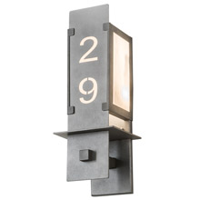 Meyda 190823 Estructura 6.5" Wide Personalized Wall Sconce
