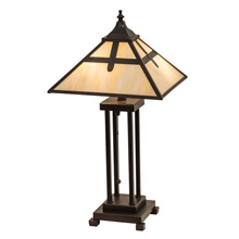 Meyda 204495 Cross Mission 24" High Table Lamp