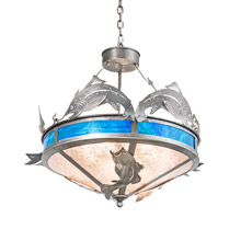 Meyda 212869 Catch of the Day 27" Wide Inverted Pendant
