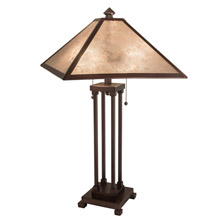 Meyda 218345 Craftsman Prime 28" High Table Lamp