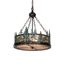 Meyda 226960 Tall Pines 22" Wide Inverted Pendant