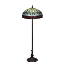 Meyda 26491 Tiffany Candice 62" High Floor Lamp