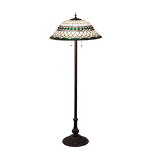 Meyda 31975 Tiffany Roman 62" High Floor Lamp