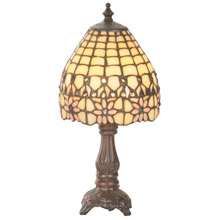 Meyda 49190 Tiffany Accent Mini Table Lamp