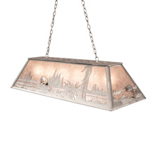 Meyda 65178 Catch of the Day 48" Long Oblong Pendant