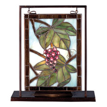 Meyda 68352 Tiffany Grapes Mini Window Accent Lamp