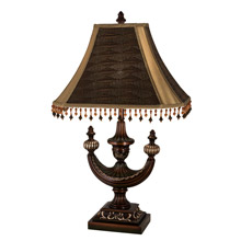 Meyda 69333 Alhambra 29"H Oblong Desk Lamp