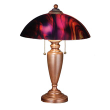 Meyda 69491 Cabernet Swirl Table Lamp