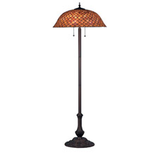 Meyda 81064 Tiffany Fishscale Floor Lamp