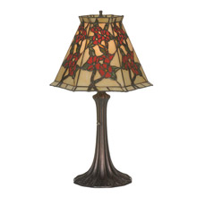 Meyda 81620 Tiffany Oriental Peony Accent Lamp