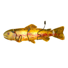 Meyda 81712 Brown Trout Fused Glass Wall Sconce