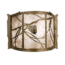 Meyda 82134 Whispering Pines Wall Sconce