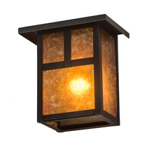 Meyda 89802 Craftsman T Hyde Park 6.5"Square Wall Sconce