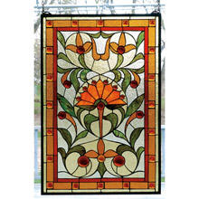 Meyda 98229 Tiffany Picadilly Stained Glass Window