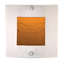 Meyda 99235 Fused Glass Wings Wall Sconce