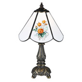 Victorian Rose Bouquet Mini Lamp - Meyda 107812