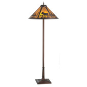 Rustic Moose Creek Floor Lamp - Meyda 107889