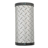 Contemporary Diamond Turbine Wall Sconce - Meyda 108693