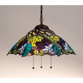 Tiffany Grape Hanging Pendant - Meyda Tiffany 11059