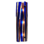 Contemporary Midnight Fused Glass Vanity Light - Meyda 111308