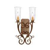 Thierry 14" Wide 2 Light Wall Sconce - Meyda 115164