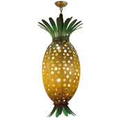 Welcome Pineapple Pendant - Meyda 120536