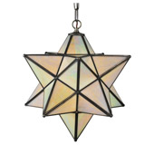 Traditional Moravian Star Hanging Pendant - Meyda Tiffany 12114