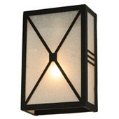 Contemporary Whitewing Wall Sconce - Meyda 123381