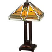 Craftsman/Mission Abilene Table Lamp - Meyda 130749