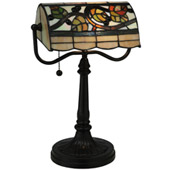 Tiffany Vineyard Banker'S Lamp - Meyda 130760