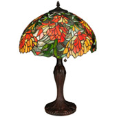Tiffany Lamella Table Lamp - Meyda 134534