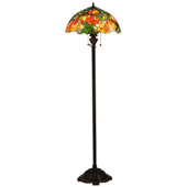 Tiffany Lamella Floor Lamp - Meyda 134535
