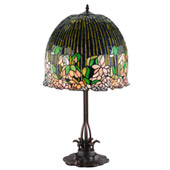 Tiffany Vizcaya Table Lamp - Meyda 138581