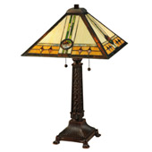 Craftsman/Mission Carlsbad Table Lamp - Meyda 138771