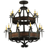 Traditional Costello Gothic 20 Light Chandelier - Meyda 139252