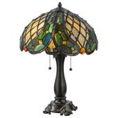 Tiffany Capolavoro Table Lamp - Meyda 139420