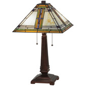Craftsman/Mission Nevada Table Lamp - Meyda 143149