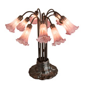 Pond Lily Table Lamp - Meyda 14479