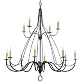 Traditional Bell LED Chandelier - Meyda 146889