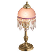 Victorian Roussillon 15" High Mini Lamp - Meyda 14830