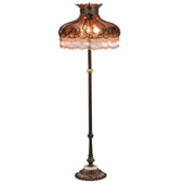 Victorian Elizabeth 63.5" High W/Fringe Floor Lamp - Meyda 149642