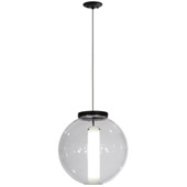 Contemporary Bola LED Pendant - Meyda 152857