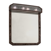 Arabesque 30"W Lighted Vanity Mirror - Meyda 160047