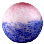 Pate-De-Verre 6"W Pink/Blue Orb Shade - Meyda 16042