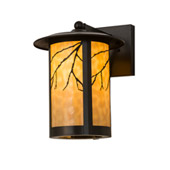 Fulton 10"W Branches Solid Mount Wall Sconce - Meyda 169210